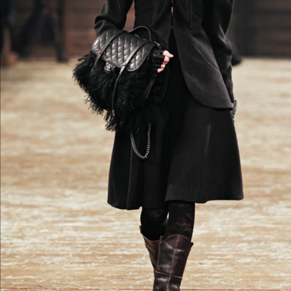 Chanel Runway Fur Bag - Picture 2 of 4